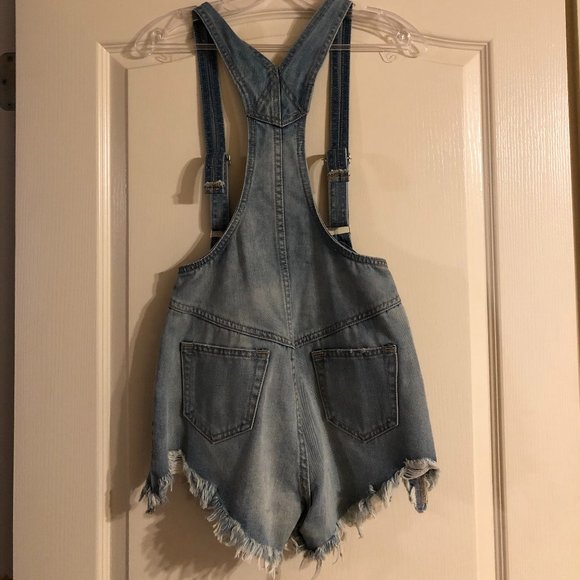 UNIF Penny Cutoff Overall Shorts - Picture 6 of 7